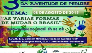 Peruíbe promove 3ª Conferência Municipal da Juventude neste sábado (8)