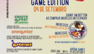 Animes, jogos e cosplay prometem agitar Peruíbe em setembro