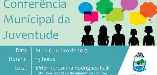 CONFERÊNCIA MUNICIPAL DA JUVENTUDE