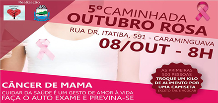 Caminhada Outubro Rosa