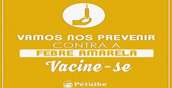 VACINAÇÃO CONTRA A FEBRE AMARELA TERMINA NA PRÓXIMA SEXTA-FEIRA