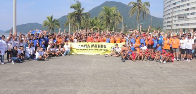 Dia Mundial da Atividade Física agita os moradores de Peruíbe