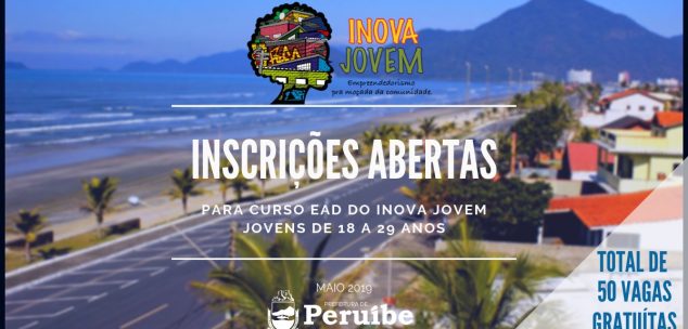 Projeto Inova Jovem em EAD está com inscrições abertas em Peruíbe