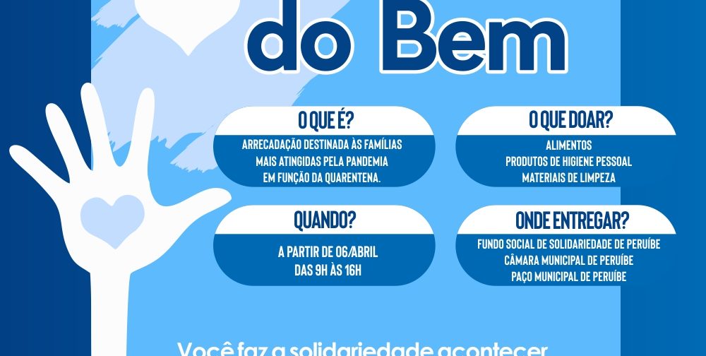 Campanha “Correntedo Bem” é lançada