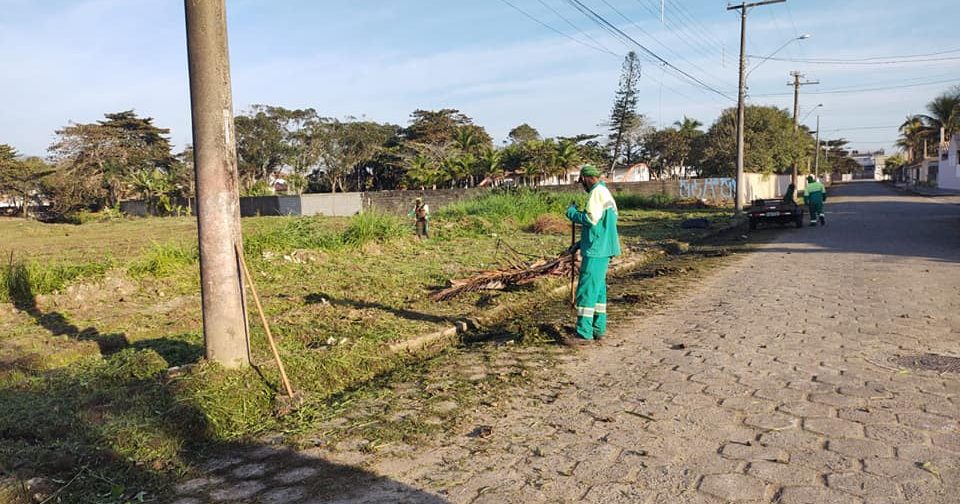 SERVIÇO DE ZELADORIA SEGUE PELA CIDADE