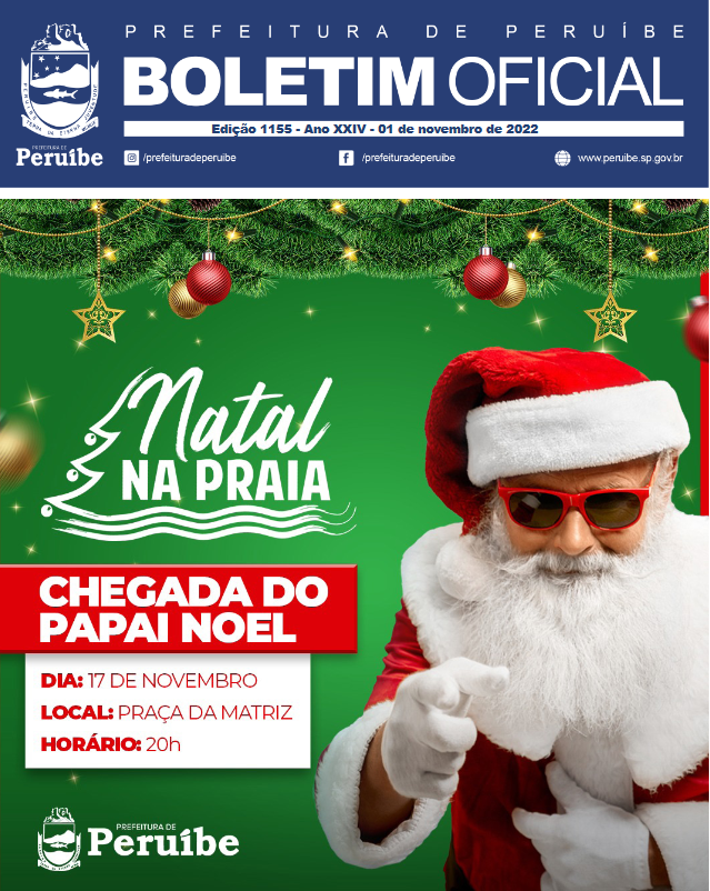 Boletim Oficial do Município – BOM – Edição 1155